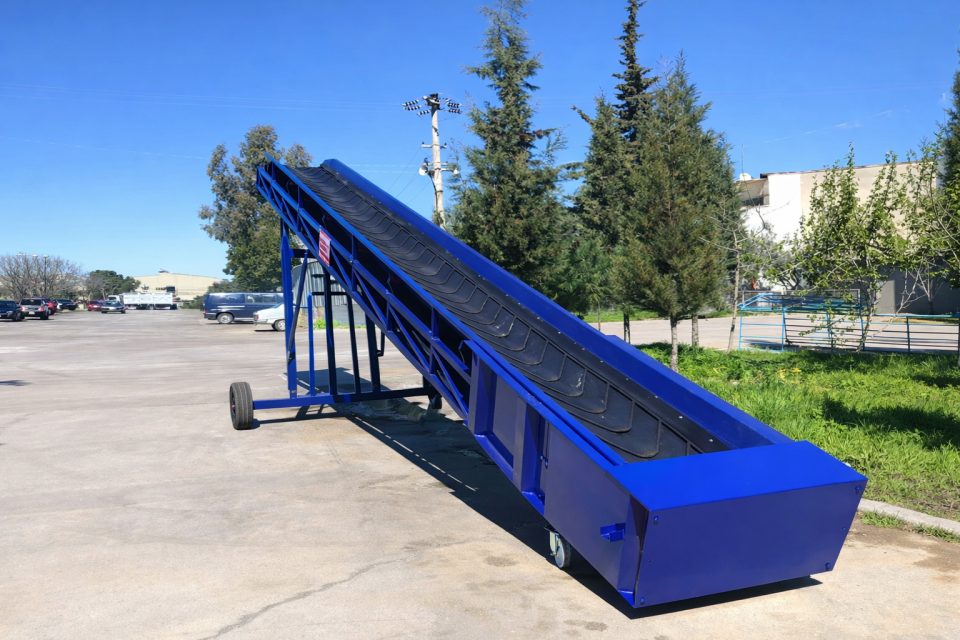 Mobil Bantlı Yükleme Konveyörü