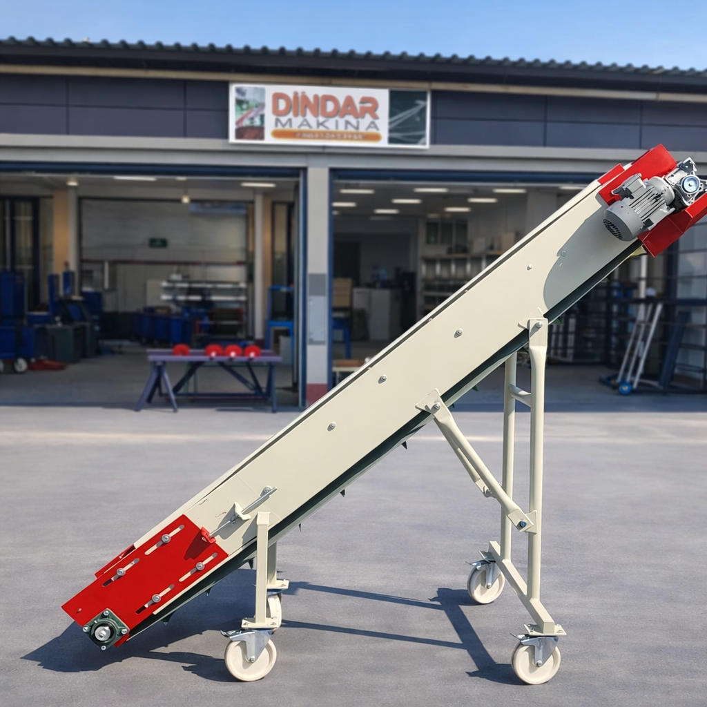 Mobil Bantlı Konveyör – Taşınabilir ve Güçlü Taşıma Çözümü