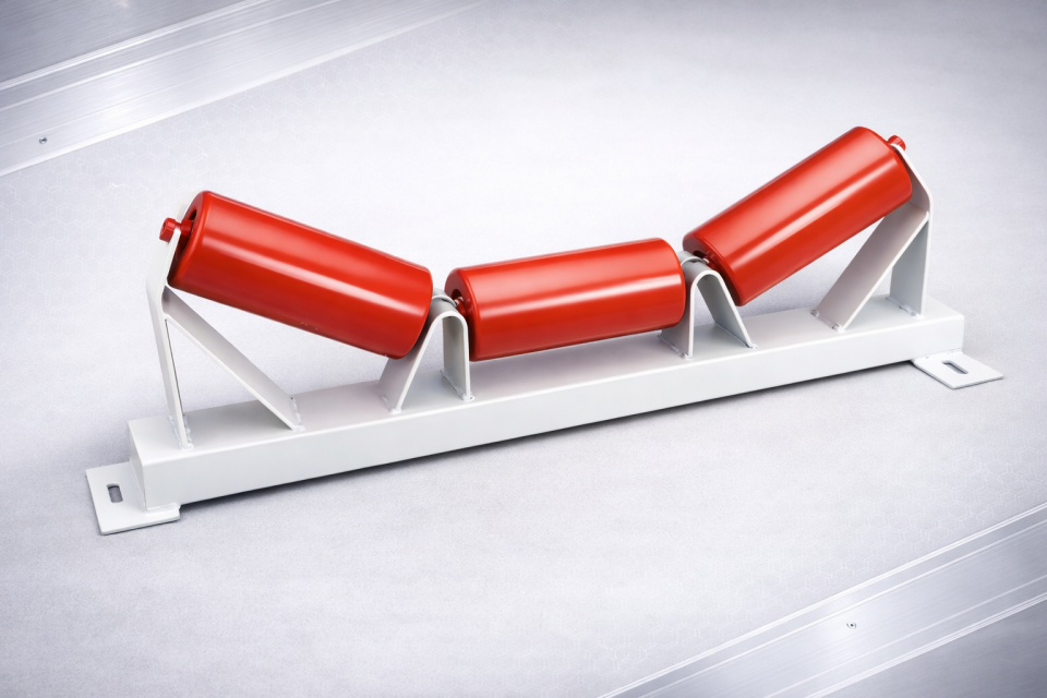 Üçlü Taşıyıcı Rulo Seti (V Tip Konveyör Rulo Grubu)